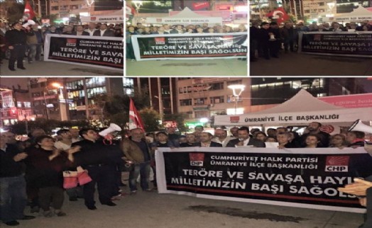 CHP ÜMRANİYE 10 EKİM SALDIRISINA DAİR BASIN AÇIKLAMASI