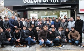 Ülkü Ocakları Genel Başkanı Olcay Kılavuz, Üsküdar Ülkü Ocaklarını Ziyaret Etti