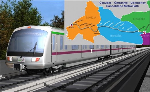 ÜSKÜDAR-ÇEKMEKÖY METROSUYLA BİR İLK YAŞANACAK