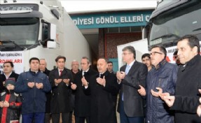 Tuzla´dan Bayırbucak Türkmenleri´ne 4 TIR İnsani Yardım Malzemesi Gönderildi