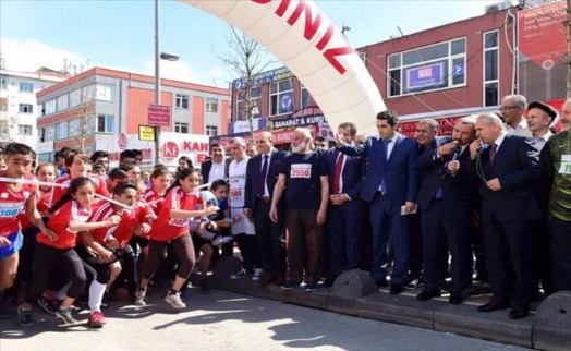 Sancaktepe Bahar Koşusu yoğun katılım altında gerçekleşti