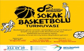 SOKAK BASKETBOLU, SOKAK VOLEYBOLU VE TAVLA TURNUVASI BARIŞ  VE SEVGİNİN İÇERİSİNDE