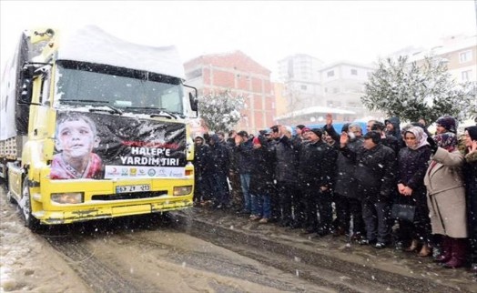 Sancaktepe Halep´e Yardım Elini Uzattı