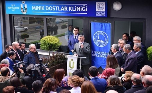 ÜSKÜDAR BELEDİYESİ´NDEN BİR İLK DAHA MİNİK DOSTLAR KLİNİĞİ AÇILDI