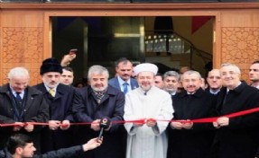 Diyanet İşleri Başkanı Mehmet Görmez, Sancaktepe´de Düzenlenen Açılış Törenlerine Katıldı