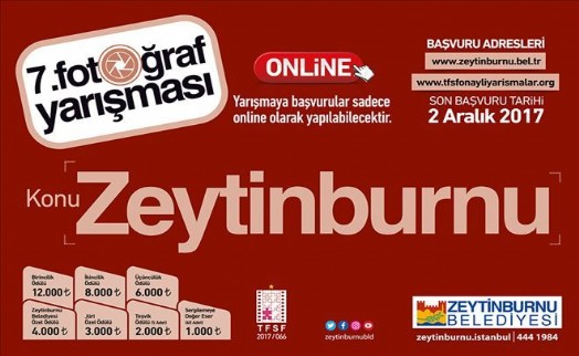 Zeytinburnu 7. Fotoğraf Yarışması Başladı