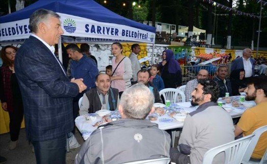 GELENEKSEL İFTARLAR İSTİNYE´DE BAŞLADI