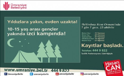 Geleceğin İzcileri Bu Kampta Yetişiyor