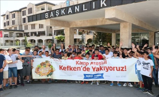 Eyüp Belediyesi Tarafından Düzenlenen Kefken Yaz Kampı Başladı