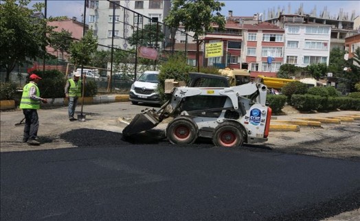 Eyüp´te Asfaltlar Yenileniyor