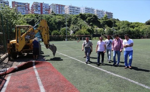 ŞİLE STADI TADİLAT ÇALIŞMALARI BAŞLADI