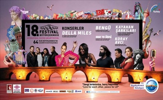 18. Uluslararası Büyükçekmece Kültür ve Sanat Festivali Başlıyor!