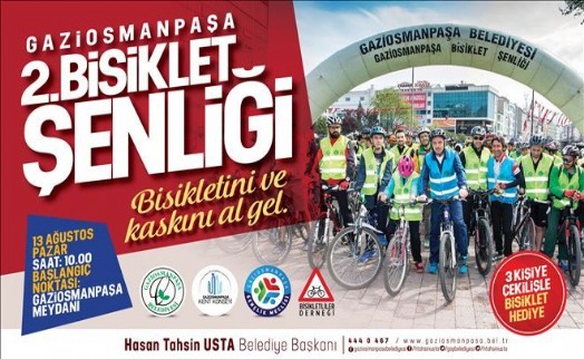 Gaziosmanpaşa 2. Bisiklet Şenliği Başlıyor