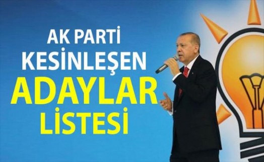 Son Dakika AK parti İstanbul Belediye Başkan Adaylarını Açıkladı