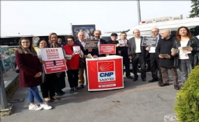 CHP SARIYER ´ŞEKER FABRİKALARI VATANDIR SATILAMAZ!´ DEDİ