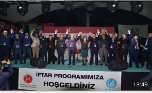 PENDİK MHP VE ÜLKÜ OCAKLARI İFTARI´NA YOĞUN İLGİ