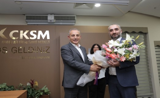 GAZETECİ İSMAİL SAYMAZ  KÜÇÜKÇEKMECELİLERLE BULUŞTU