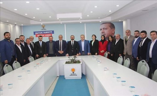 MHP KAĞITHANE´DEN AK PARTİ´YE ZİYARET