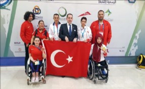 ERDOĞAN´DAN DUBAİ´DE ŞAMPİYON OLAN ENGELLİ ATLETE TEBRİK TELGRAFI