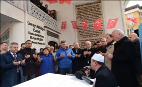 KUVAYI MİLLİYE CAMİİ DUALARLA AÇILDI