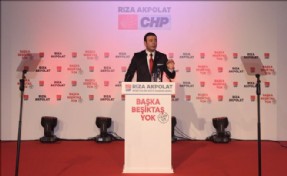 RIZA AKPOLAT BEŞİKTAŞ HALKIYLA PROJELERİNİ PAYLAŞTI