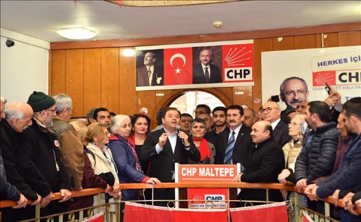 CHP Maltepe´de Ali Kılıç Coşkusu