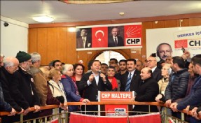 CHP Maltepe´de Ali Kılıç Coşkusu