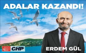 ADALAR´DA ERDEM GÜL İPİ GÖĞÜSLEDİ