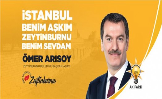 ZEYTİNBURNU´NUN YENİ BAŞKANI ÖMER ARISOY OLDU