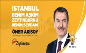 ZEYTİNBURNU´NUN YENİ BAŞKANI ÖMER ARISOY OLDU