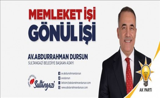 SULTANGAZİ´DE ABDURRAHMAN DURSUN REKOR OY ALDI