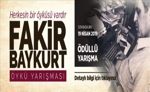 SARIYER BELEDİYESİ´NDEN FAKİR BAYKURT ÖYKÜ YARIŞMASI