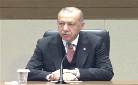 ERDOĞAN:??13-14 BİN OY FARKLA SEÇİMİ KAZANDIM HAVASINA KİMSENİN GİRMEYE HAKKI YOK´´