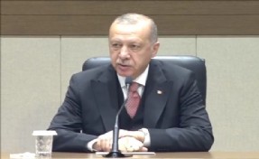 ERDOĞAN:??13-14 BİN OY FARKLA SEÇİMİ KAZANDIM HAVASINA KİMSENİN GİRMEYE HAKKI YOK´´