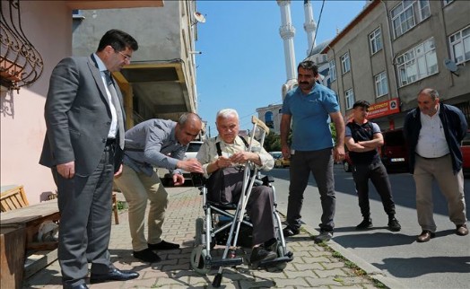 ATAŞEHİR BELEDİYESİ YAŞLI ADAMI HAYALİNE KAVUŞTURDU