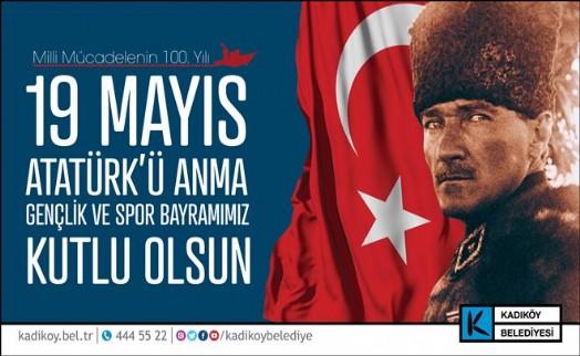 19 MAYIS GENÇLİK VE SPOR BAYRAMI´NIN ADRESİ KADIKÖY OLACAK