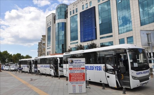 KARTAL´DA BAYRAMDA ÜCRETSİZ MEZARLIK ULAŞIMI