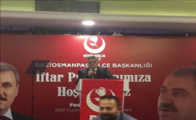 GAZİOSMANPAŞA BBP´NİN İFTARINA YOĞUN KATILIM