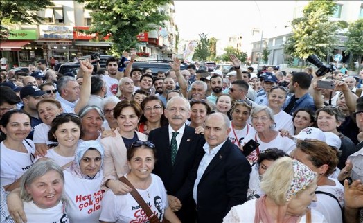 KILIÇDAROĞLU, BÜYÜKÇEKMECELİLERLE BULUŞTU