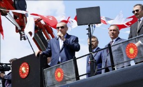 CUMHURBAŞKANI ERDOĞAN SULTANGAZİ´DE TOPLU AÇILIŞ YAPTI