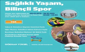 KARTALLILAR GÜNE SPORLA BAŞLIYOR