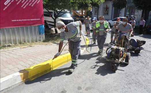 EYÜPSULTAN BELEDİYESİ´NDEN ÇIRÇIR MAHALLESİ´NDE FİZİKİ TARAMA ÇALIŞMASI