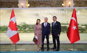 KANADA BÜYÜKELÇİSİ´NDEN İMAMOĞLU´NA TEBRİK ZİYARETİ