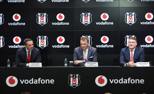 VODAFONE TÜRKİYE İLE BEŞİKTAŞ ARASINDA 36 MİLYON TL´LİK İMZA