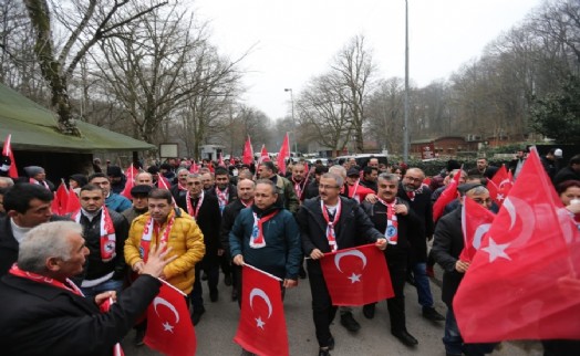 MİLLÎ MÜCADELENİN 100. YILINDA EYÜPSULTAN’DA ‘KARDEŞLİK’ YÜRÜYÜŞÜ