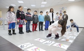 SULTANGAZİLİ ÇOCUKLAR DEYİM VE SÖZCÜKLERİ RESME DÖKTÜ