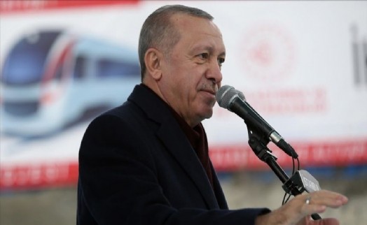 ERDOĞAN: ‘’KAĞITHANE-İSTANBUL HAVALİMANİ METROSU 2021’DE HİZMETE GİRECEK’’