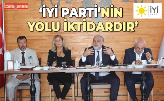 İYİ PARTİ KARTAL İLÇE BAŞKANI FUAT ONBAŞILI BASIN İLE BULUŞTU