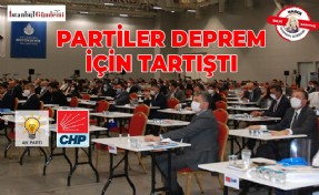 İBB GÜNDEMİNDE DE DEPREM VARDI!