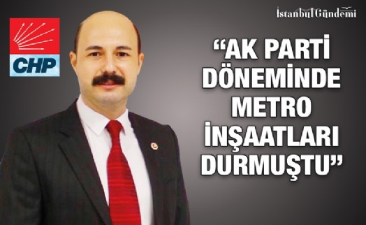 MEHMET ÖZGÜR ÜRETEN, İBB'NİN ÜMRANİYE'DEKİ YATIRIMLARI HAKKINDA KONUŞTU